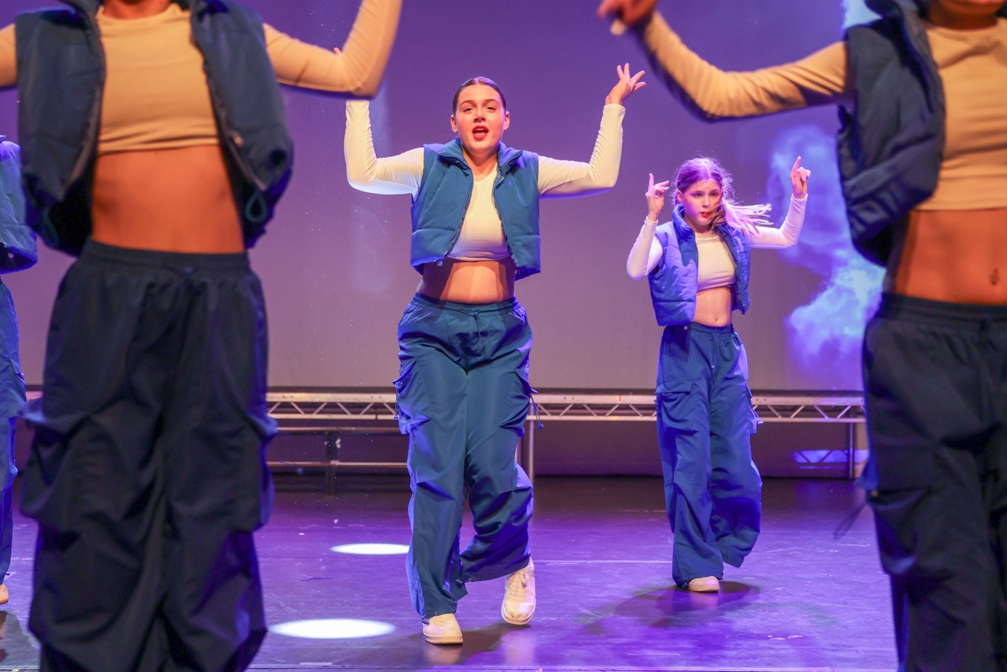 T's Studios dancers performing on stage